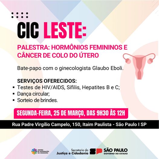 CIC Leste promove palestra com ginecologista
