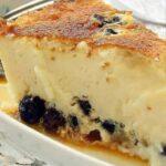 Torta de Ricota com Uva Passa